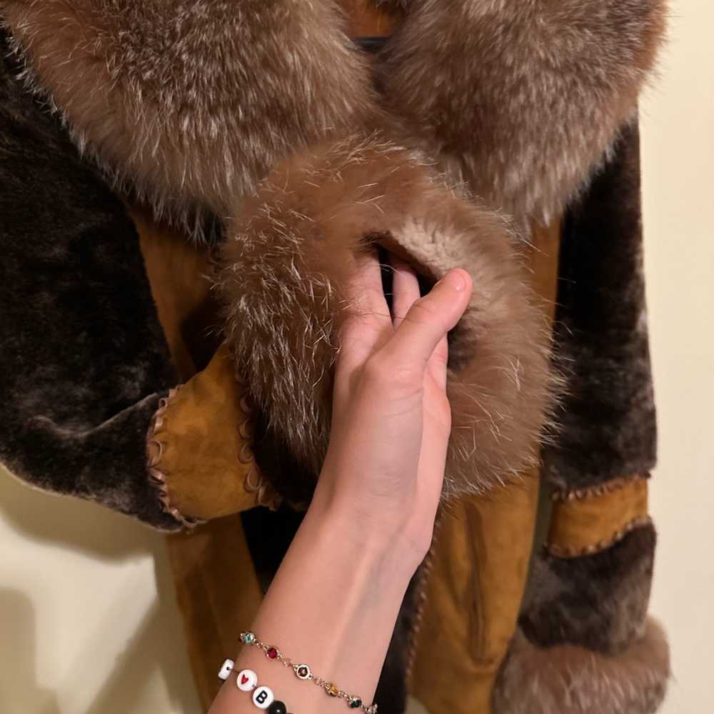 Leather Renditions Real Multi-Colored Lambskin Ja… - image 3